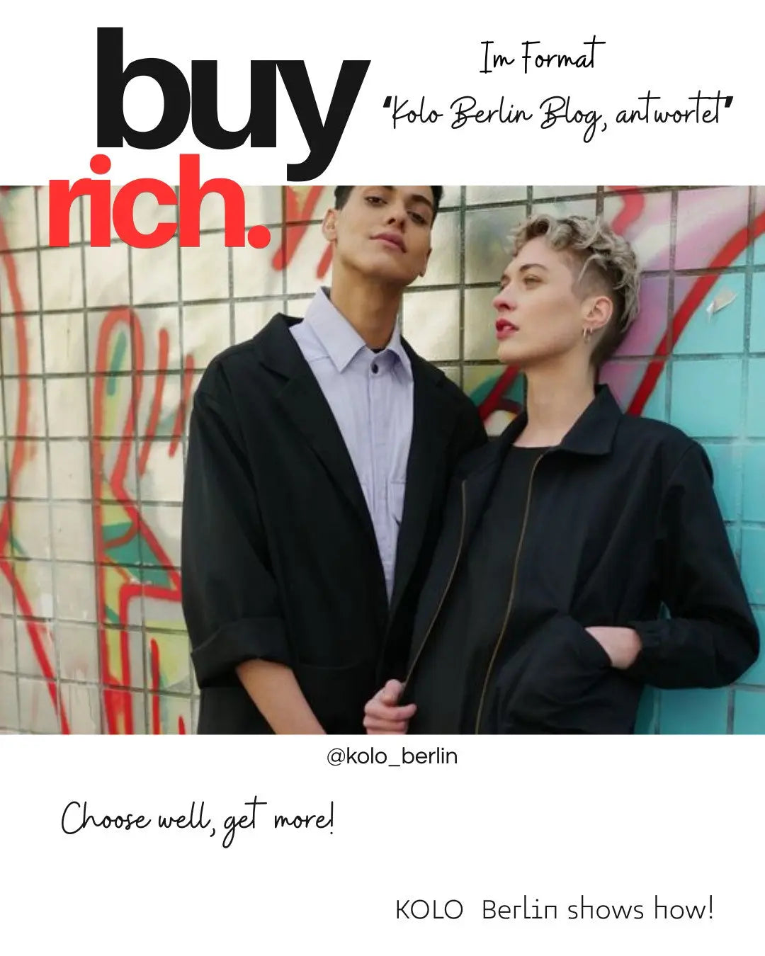 Buy Rich – Warum billige Kleidung am Ende am teuersten ist