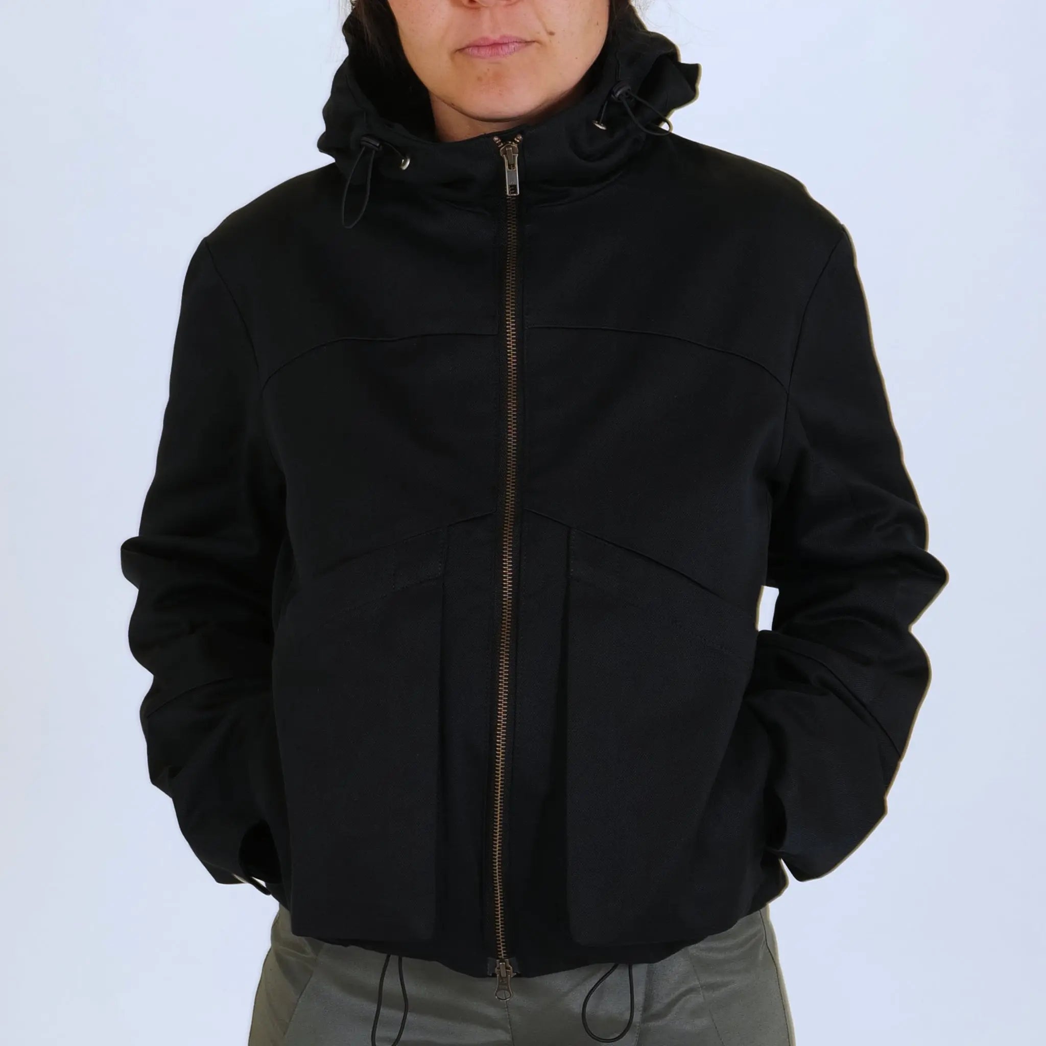 Jacke TROY aus Baumwolle (Bio) schwarz - KOLO Berlin