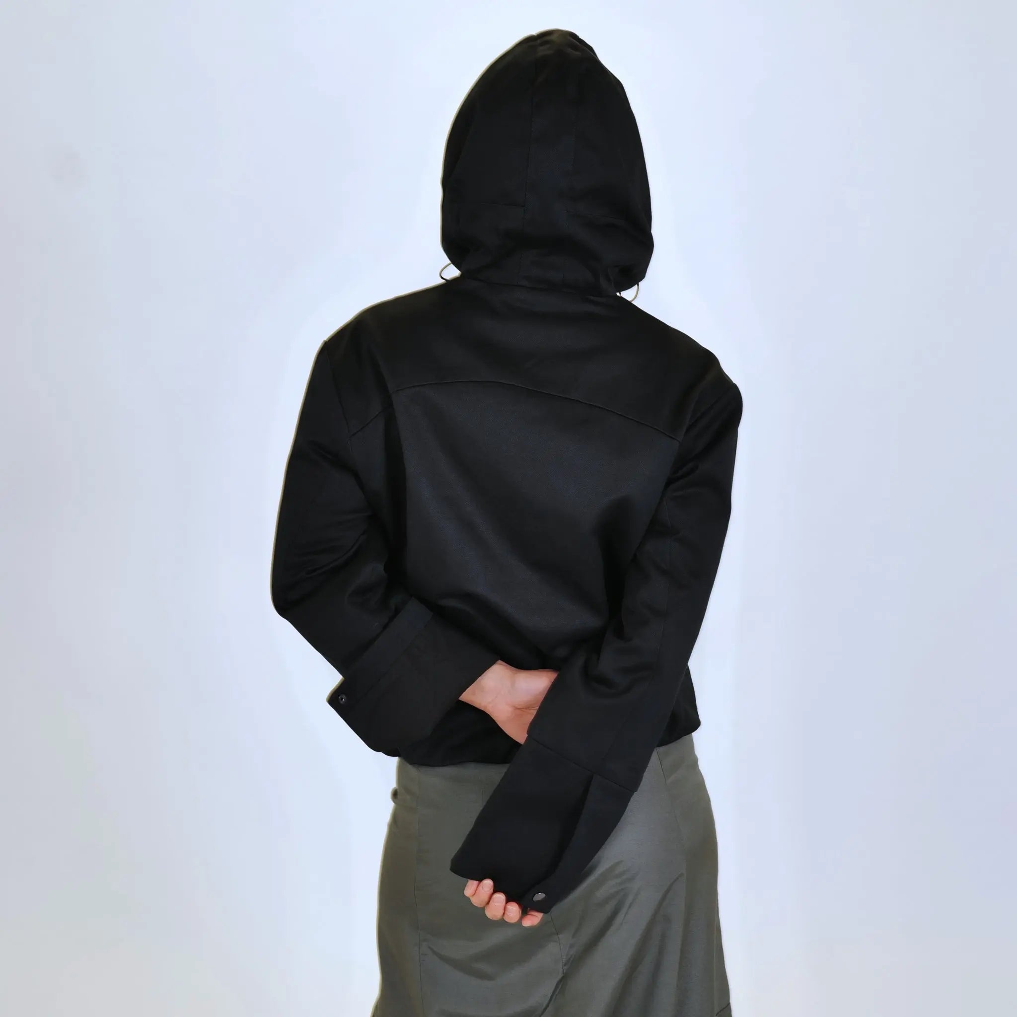 Jacke TROY aus Baumwolle (Bio) schwarz - KOLO Berlin