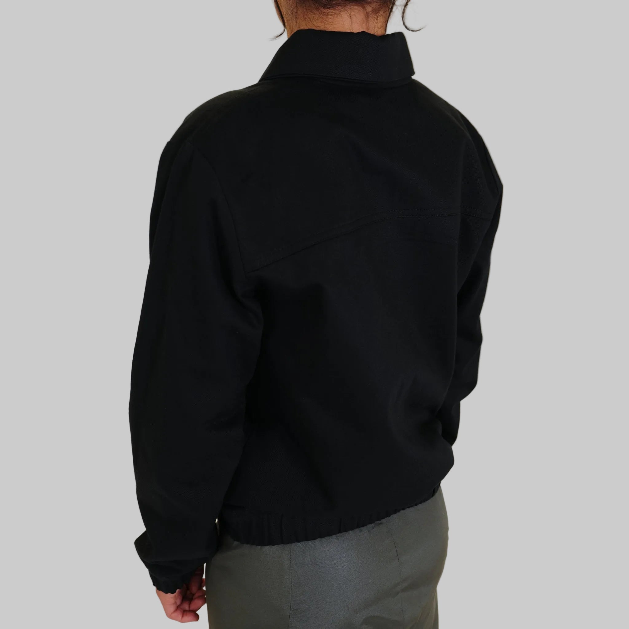 Jacke Las aus Baumwolle (Bio) - schwarz KOLO Berlin