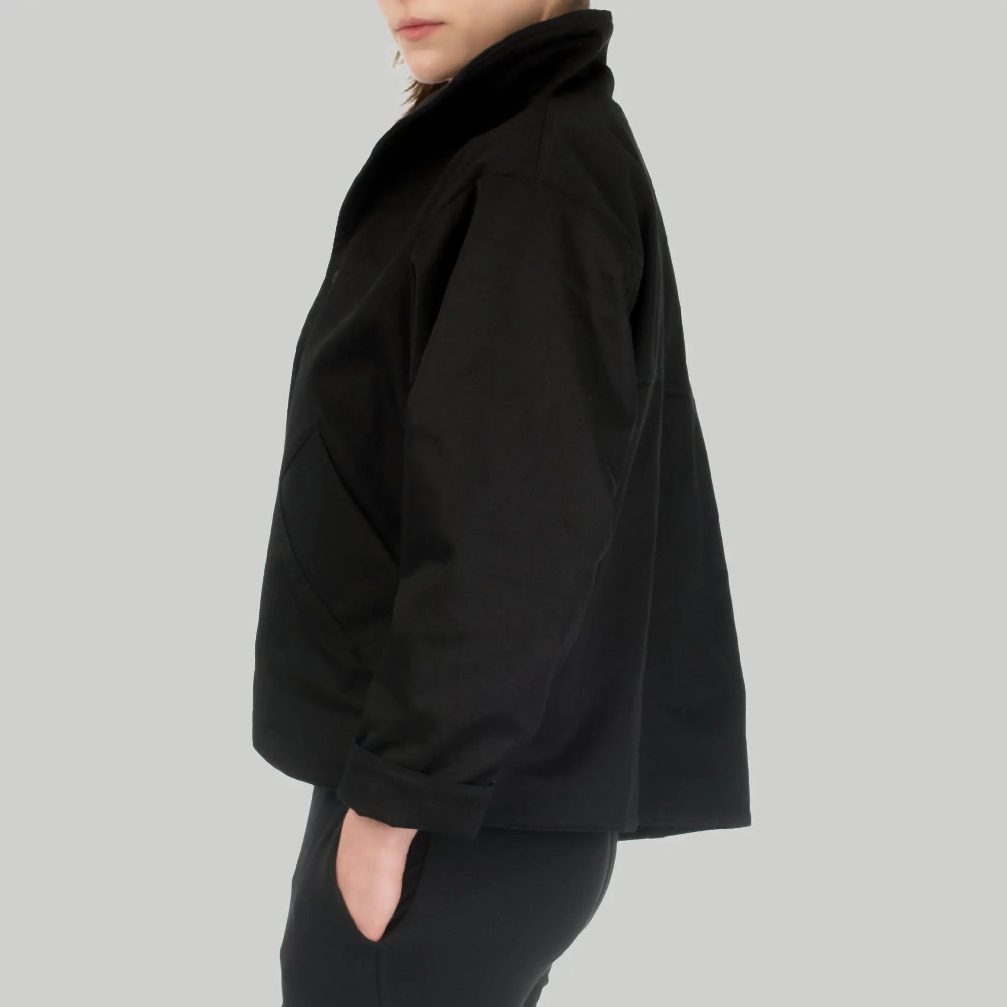Blouson Del aus Baumwolle (Bio) & Tencel™ - schwarz - KOLO Berlin
