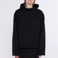 Hoodie Bun aus Baumwolle (Bio) - schwarz - KOLO Berlin