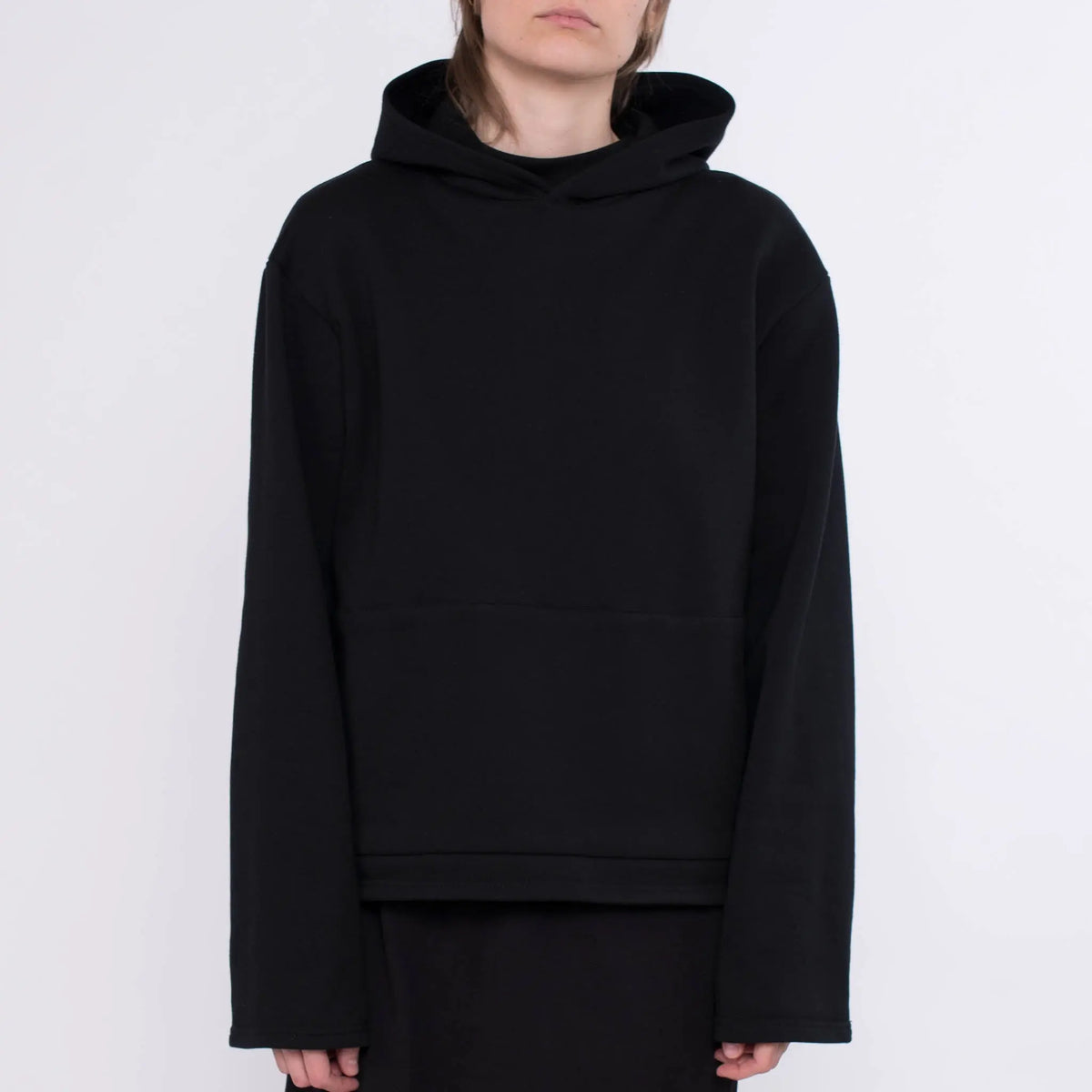 Hoodie Bun aus Baumwolle (Bio) - schwarz - KOLO Berlin