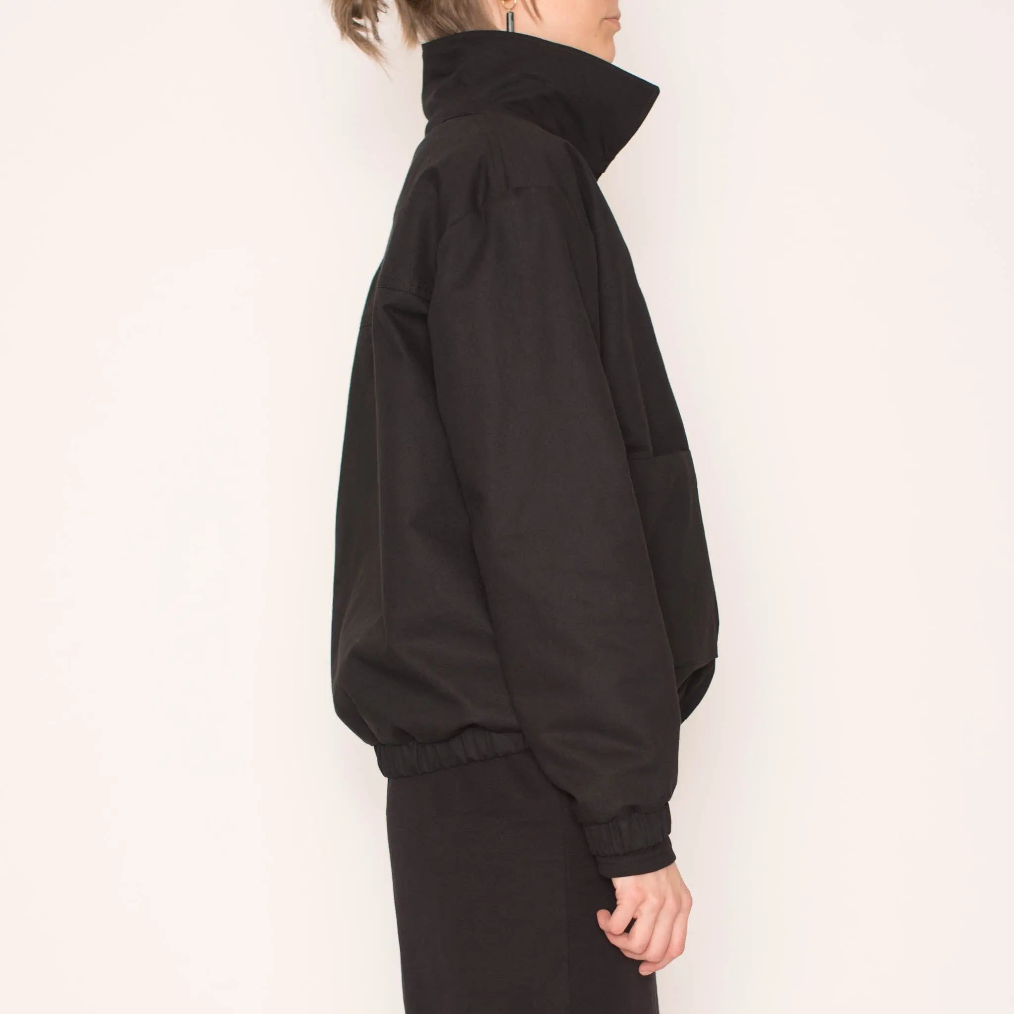 Jacke Las aus Baumwolle (Bio) - schwarz - KOLO Berlin