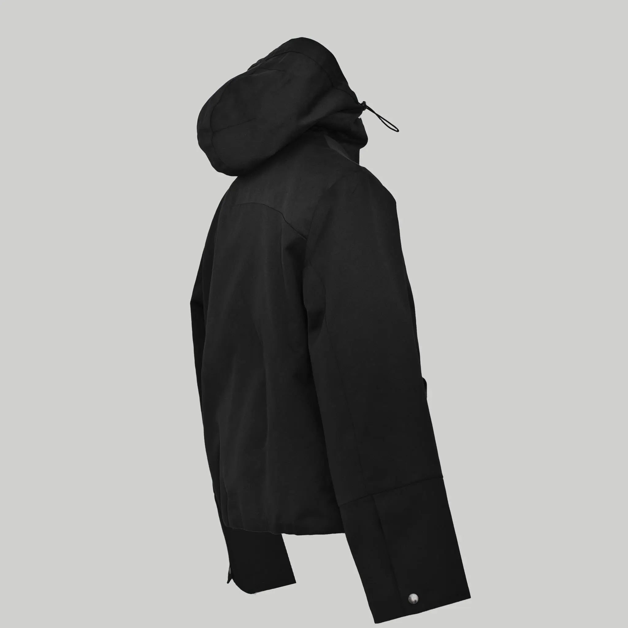 Jacke TROY aus Baumwolle (Bio) schwarz - KOLO Berlin
