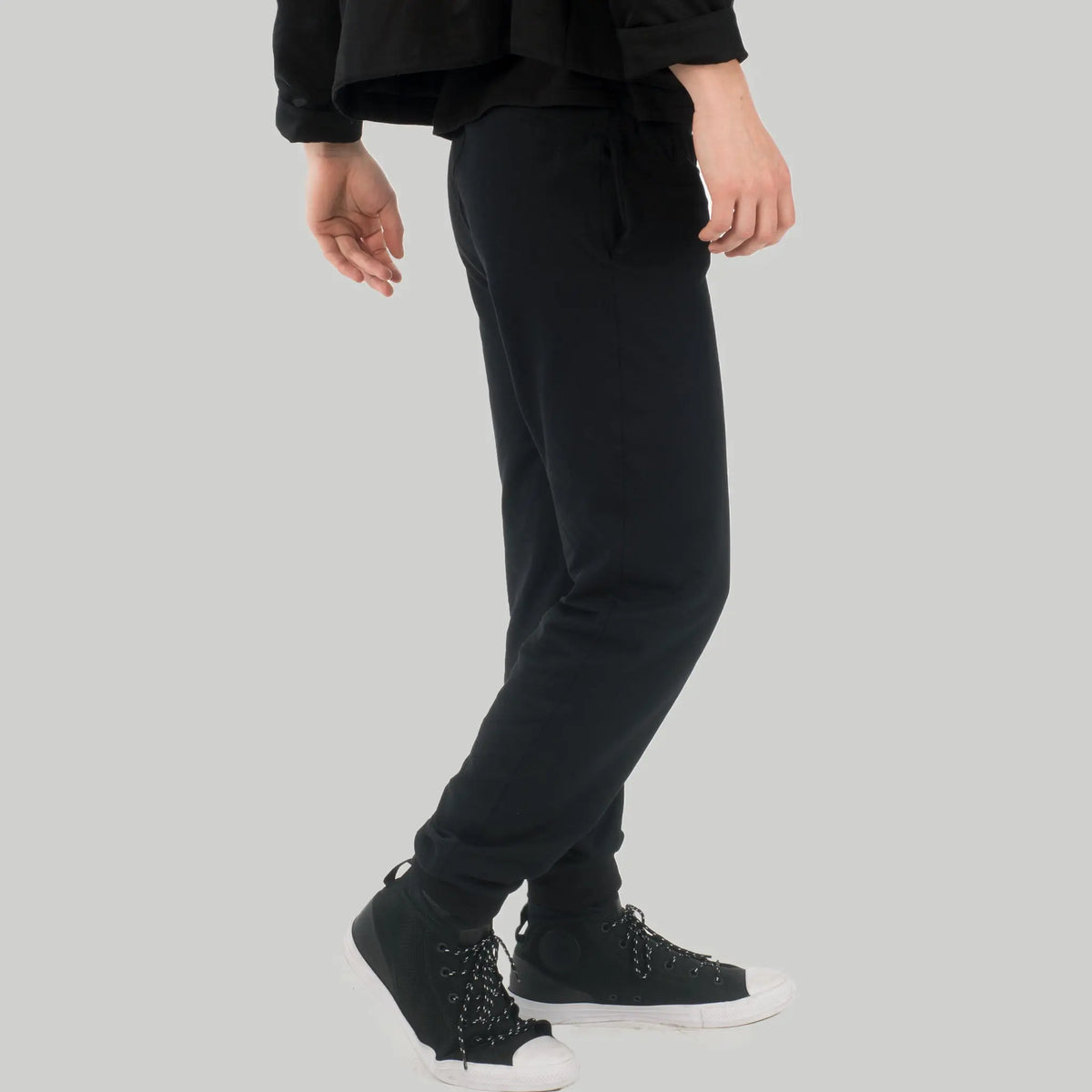 Jogger Mas aus Baumwolle (Bio) - schwarz - KOLO Berlin