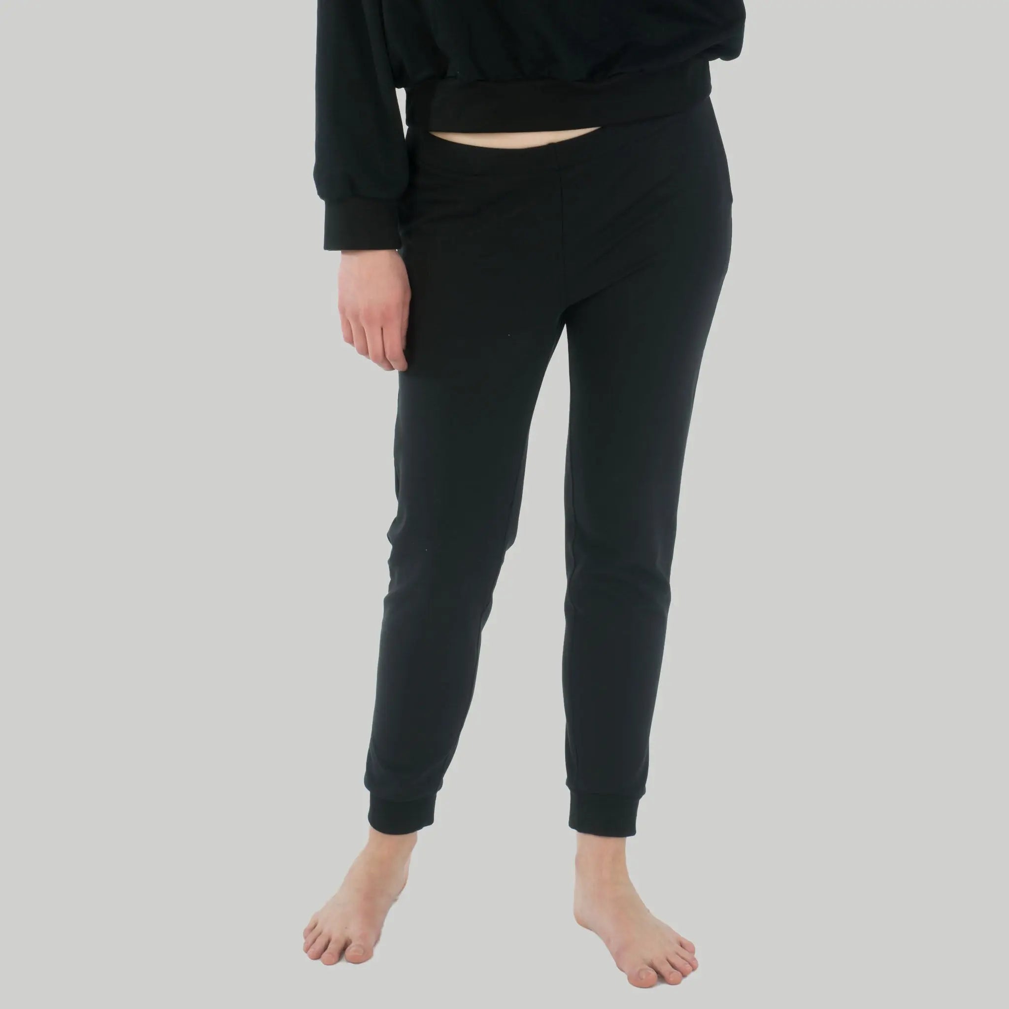 Jogger Mas aus Baumwolle (Bio) - schwarz - KOLO Berlin