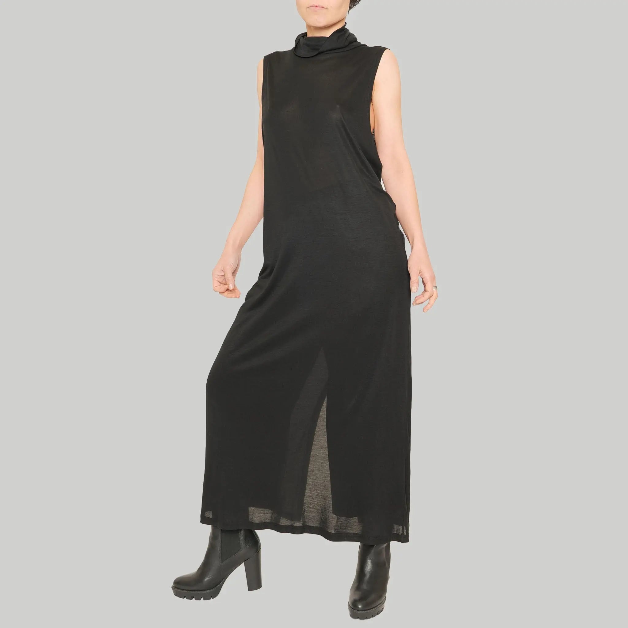 Kleid FUSE aus Tencel™ Lyocell - schwarz - KOLO Berlin
