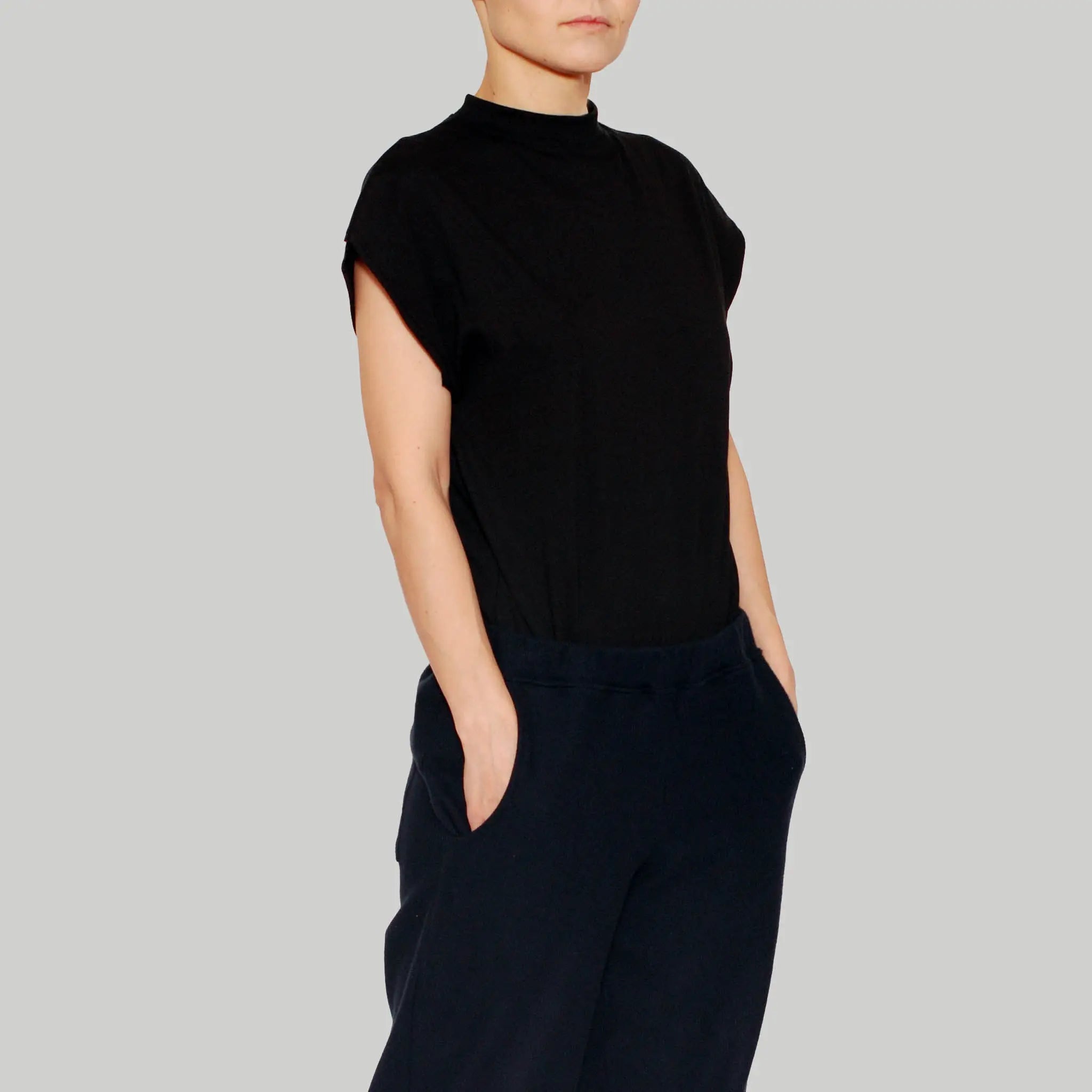 Shirt June aus Baumwolle (Bio) - schwarz - KOLO Berlin
