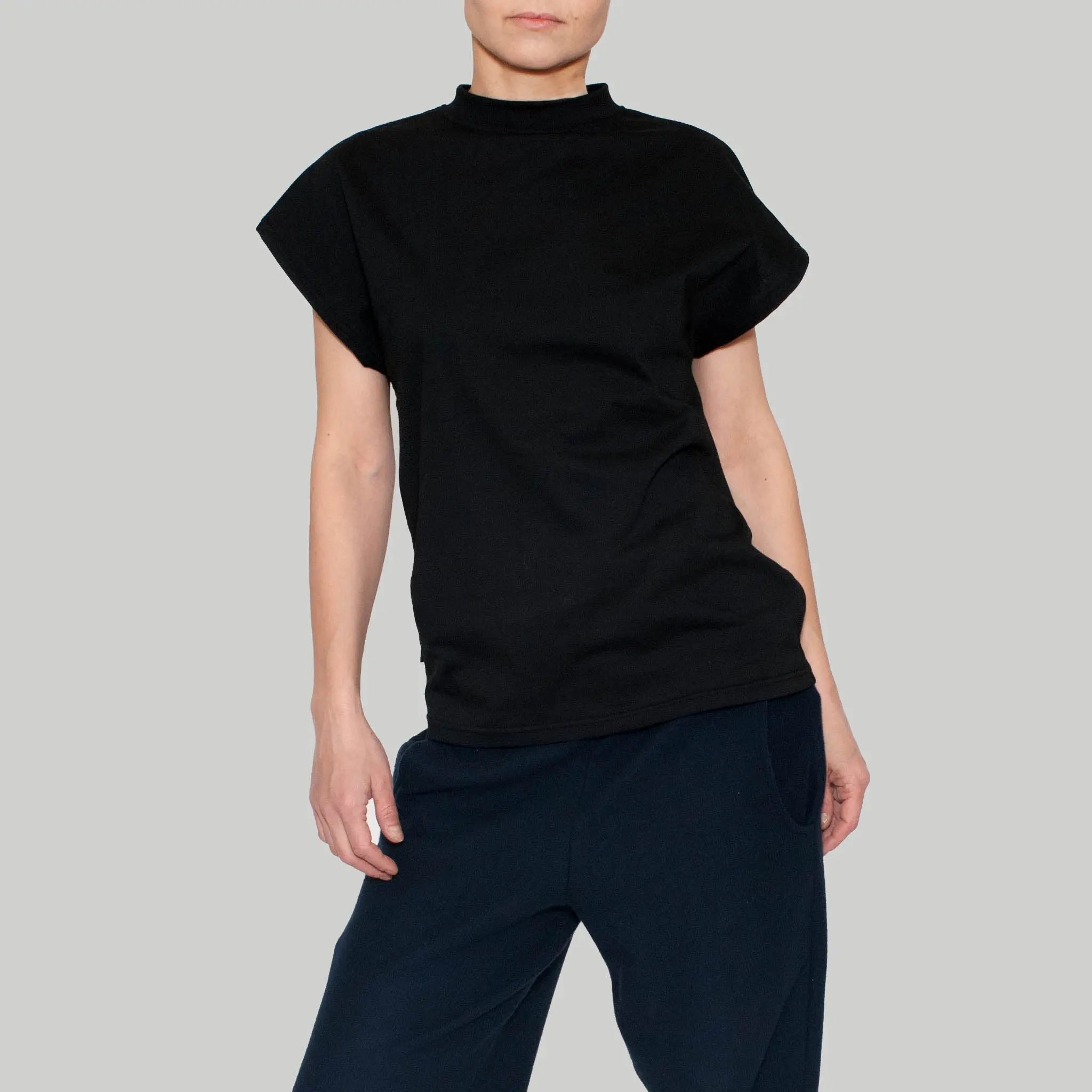 Shirt June aus Baumwolle (Bio) - schwarz - KOLO Berlin