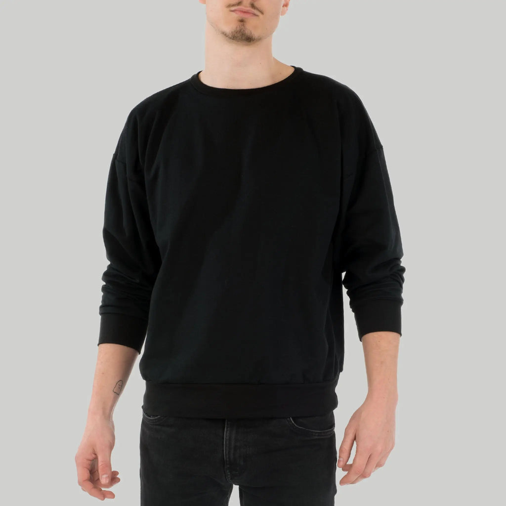 Sweater Lin aus Baumwolle (Bio) - schwarz - KOLO Berlin