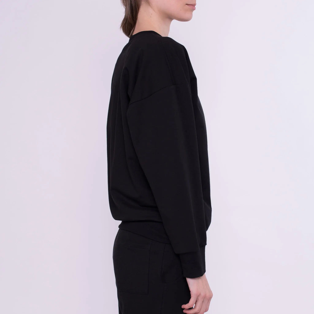 Sweater Lin aus Baumwolle (Bio) - schwarz - KOLO Berlin