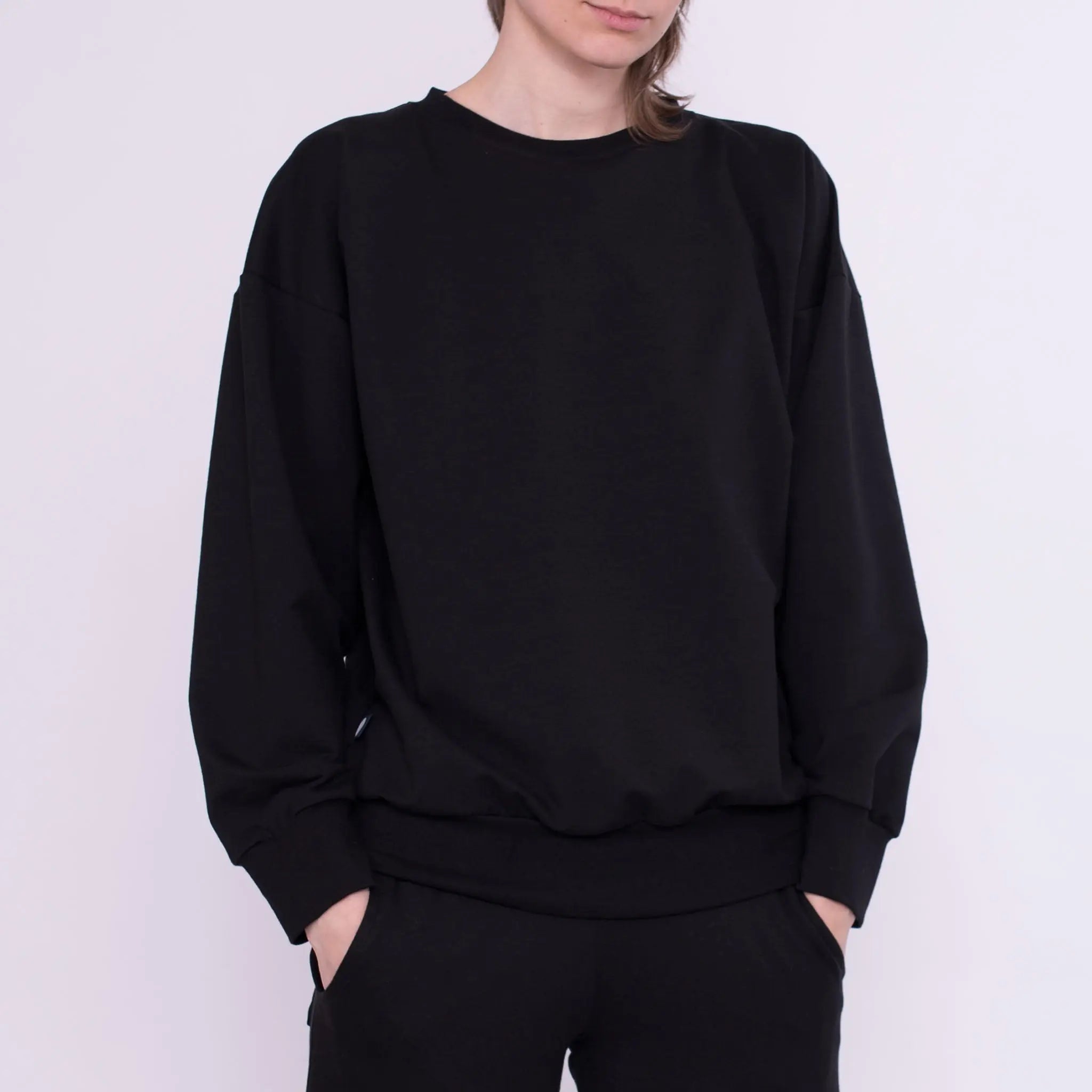 Sweater Lin aus Baumwolle (Bio) - schwarz - KOLO Berlin