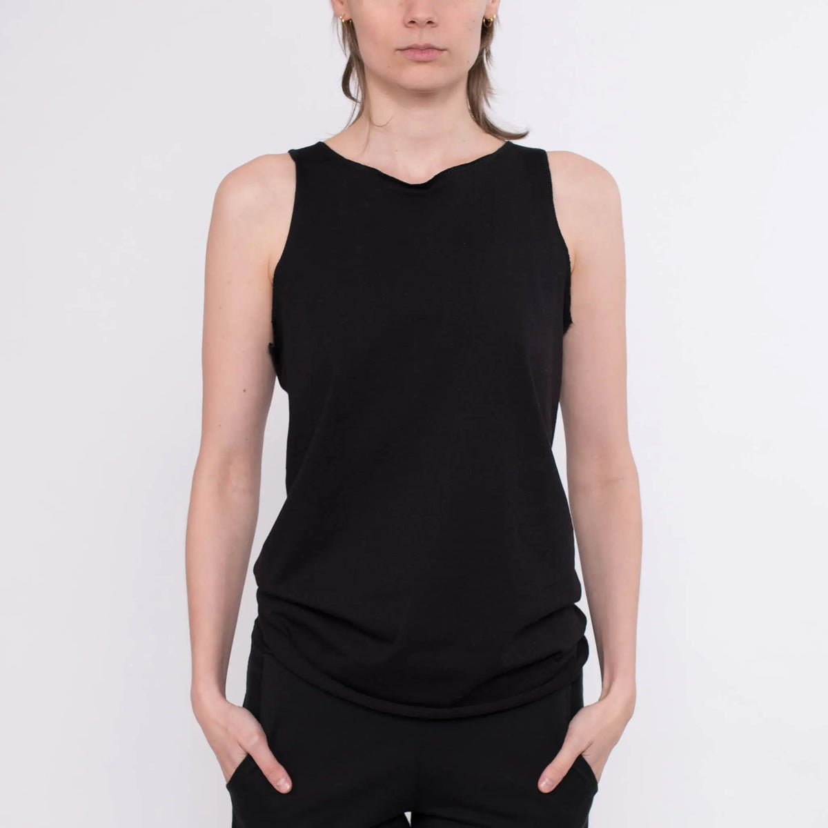 Tank Top Croix aus Baumwolle (Bio) - schwarz - KOLO Berlin