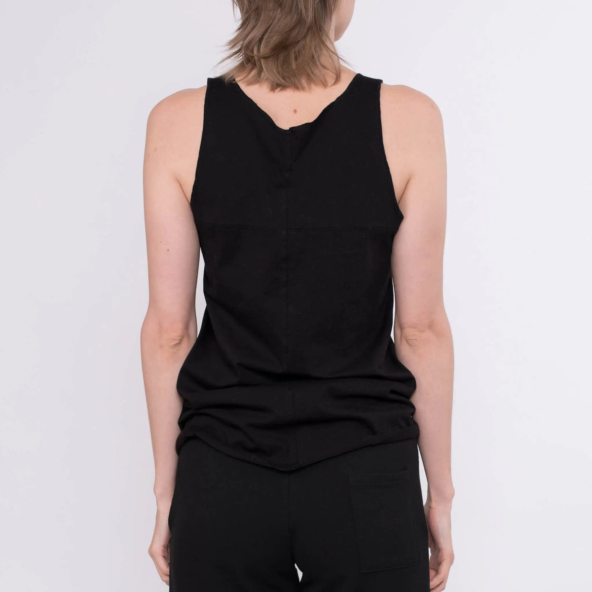 Tank Top Croix aus Baumwolle (Bio) - schwarz - KOLO Berlin