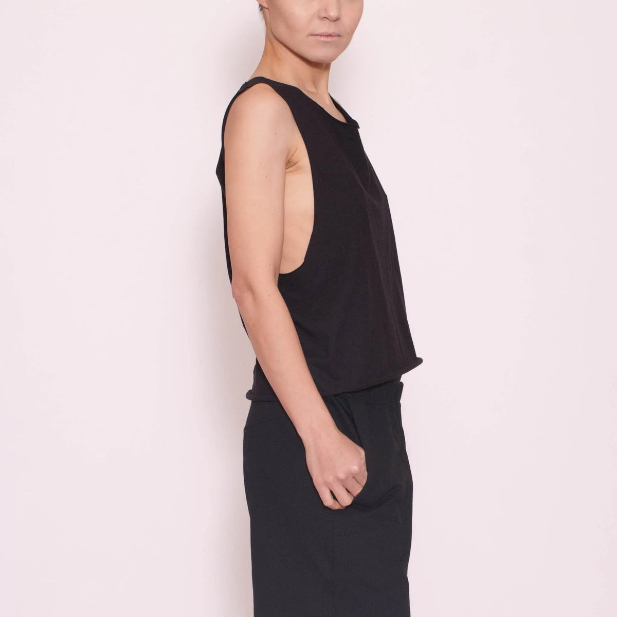 Tank Top Tune aus Tencel™ Lyocell - schwarz - KOLO Berlin