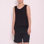 Tank Top Tune aus Tencel™ Lyocell - schwarz - KOLO Berlin