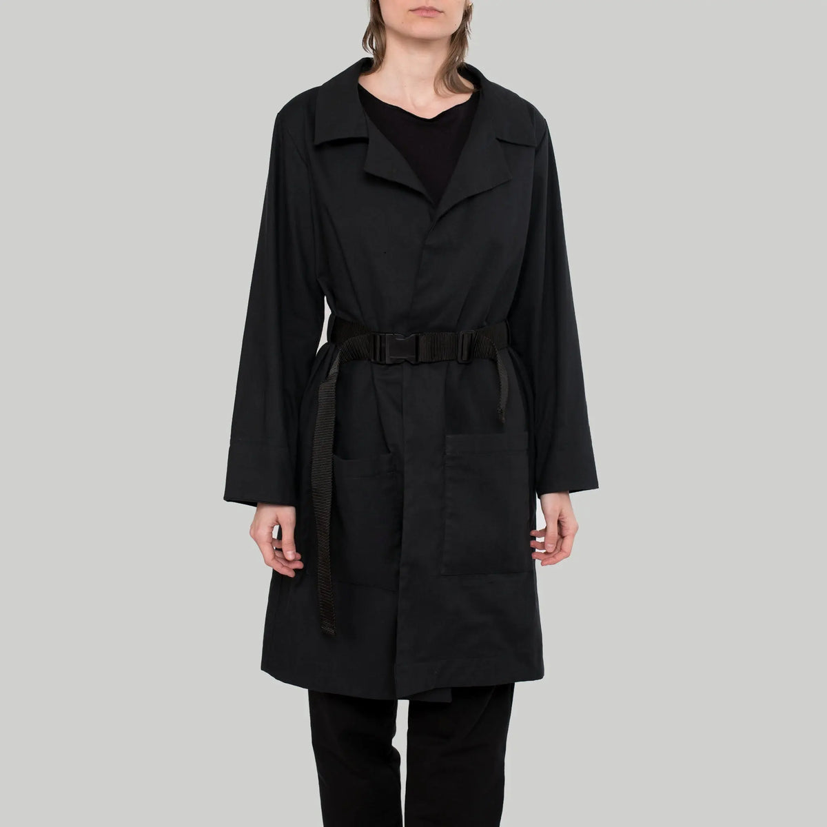 Trenchcoat Fly aus Baumwolle (Bio) wasserabweisend EtaProof & Tencel™ - schwarz - KOLO Berlin